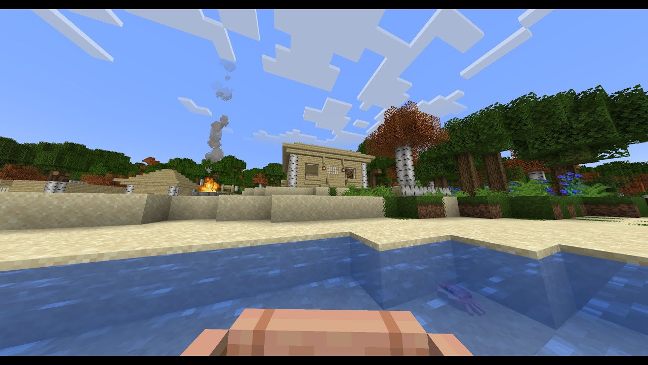 ep15  of playing in my forever world in better minecaft building andmixing base