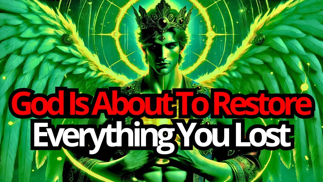 Chosen One, God Is About To Restore Everything You Lost