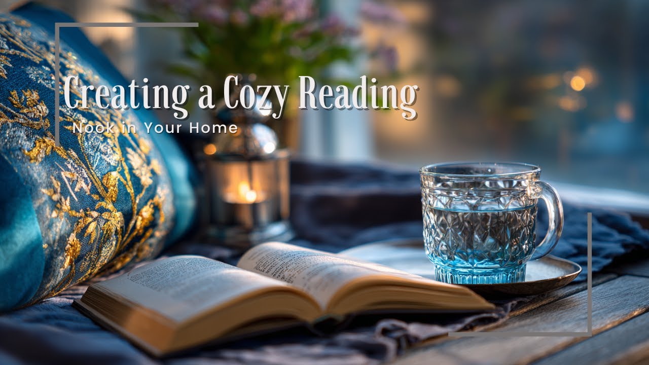 How to Create a Cozy Reading Nook at Home: Easy Tips for a Relaxing Space📚✨