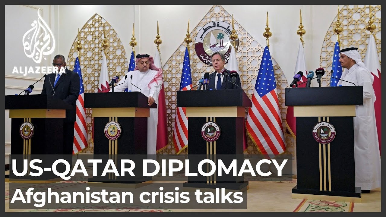 US top diplomat Blinken visits Qatar in wake of Taliban takeover