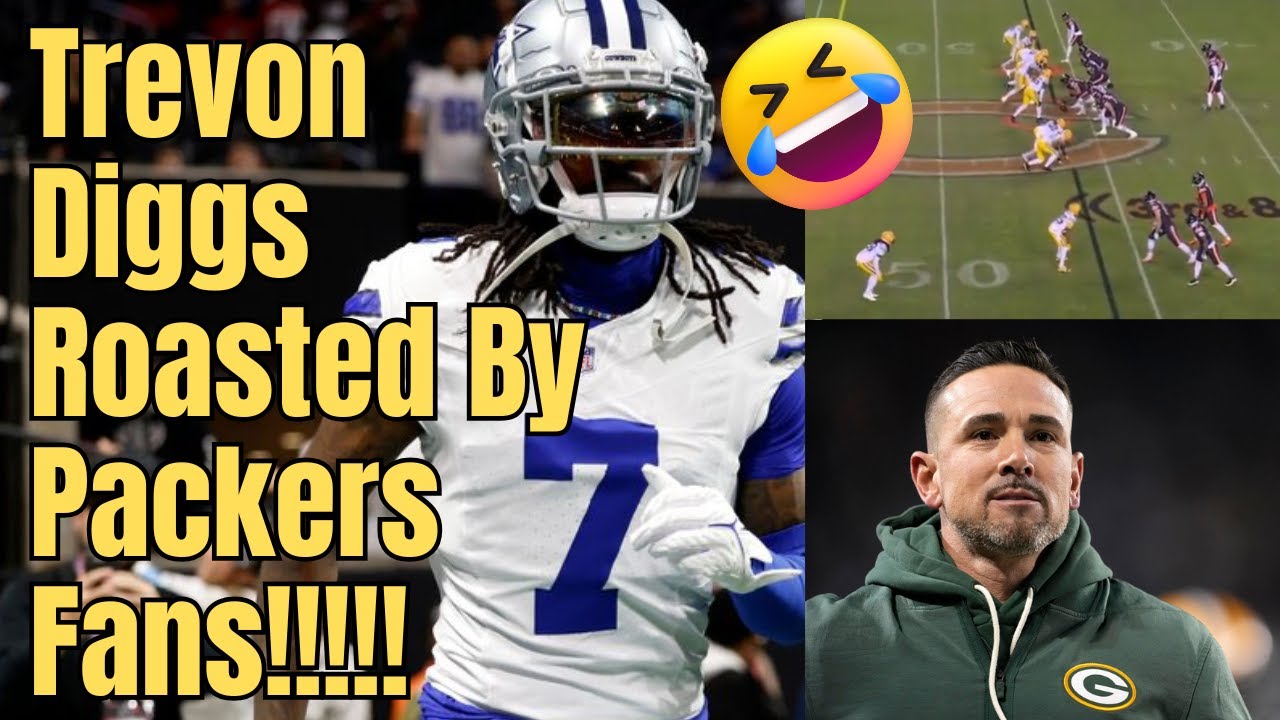 Trevon Diggs Roasted By Packers Fans On X After Being Released!!!!!