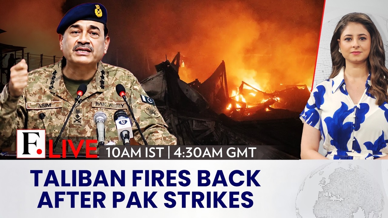 LIVE: Taliban Strikes Pakistan After Air Raids As Border Conflict Escalates | Firstpost Live