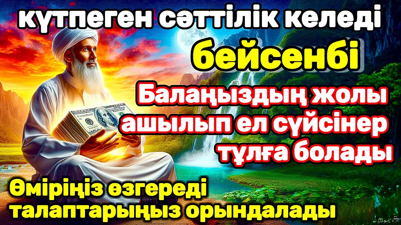 Өте күшті дұға бейсенбі | сіздің өміріңіз әрқашан сәттілікке толы болады! Балаңыздың ІСІ алға басады
