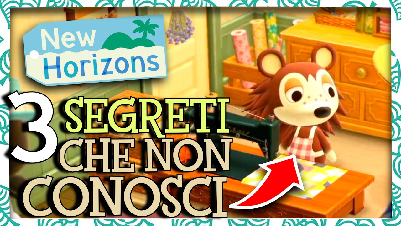 3 SEGRETI CHE ANCORA NON CONOSCI SU ANIMAL CROSSING NEW HORIZONS ITA