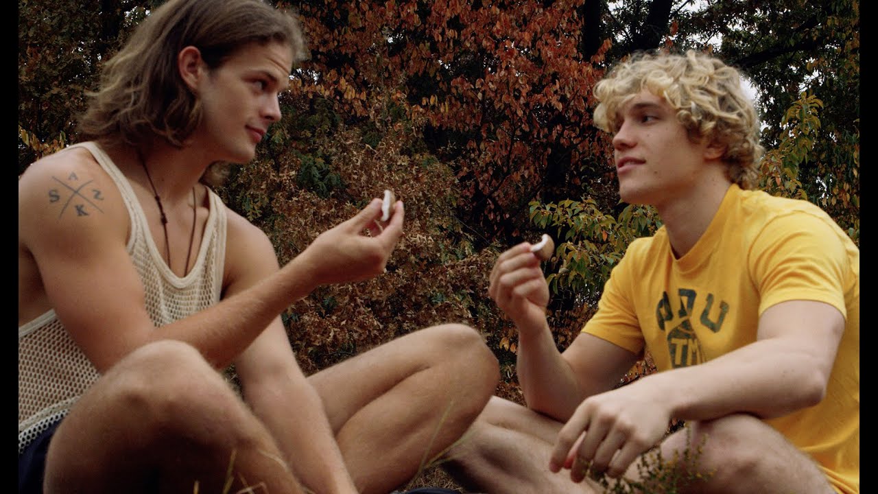 Beautiful boys in THE FOREST film