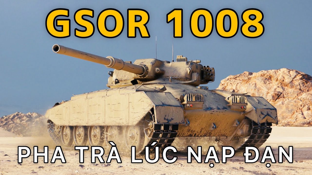 GSOR 1008: Sốc damage kiểu Anh Quốc | World of tanks