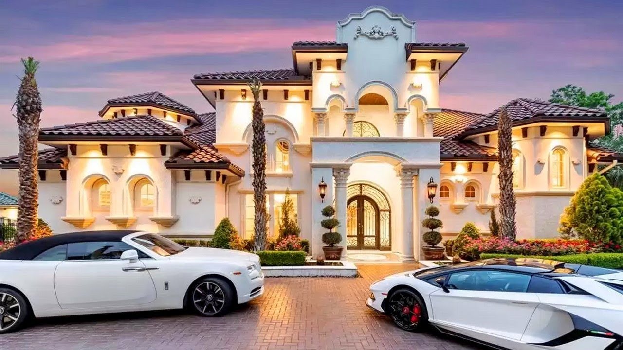 Lavish Floridian Mediterranean Style Mansion in Texas