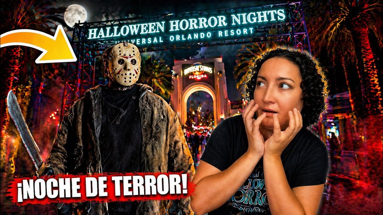 ¡HALLOWEEN HORROR NIGHTS ORLANDO! Creímos haberlo visto todo... hasta esta noche 💀 2025