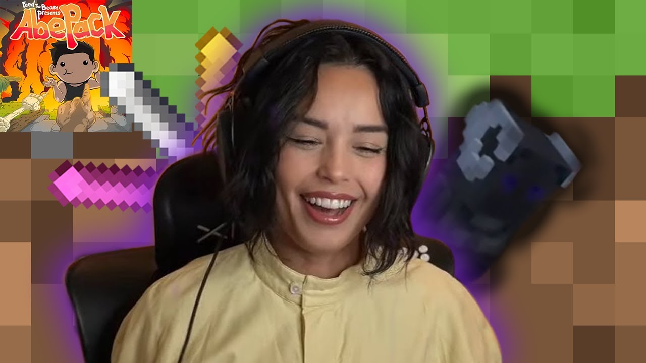 Rae is now the server's Summoner | Valkyrae Minecraft Abepack Highlights #2