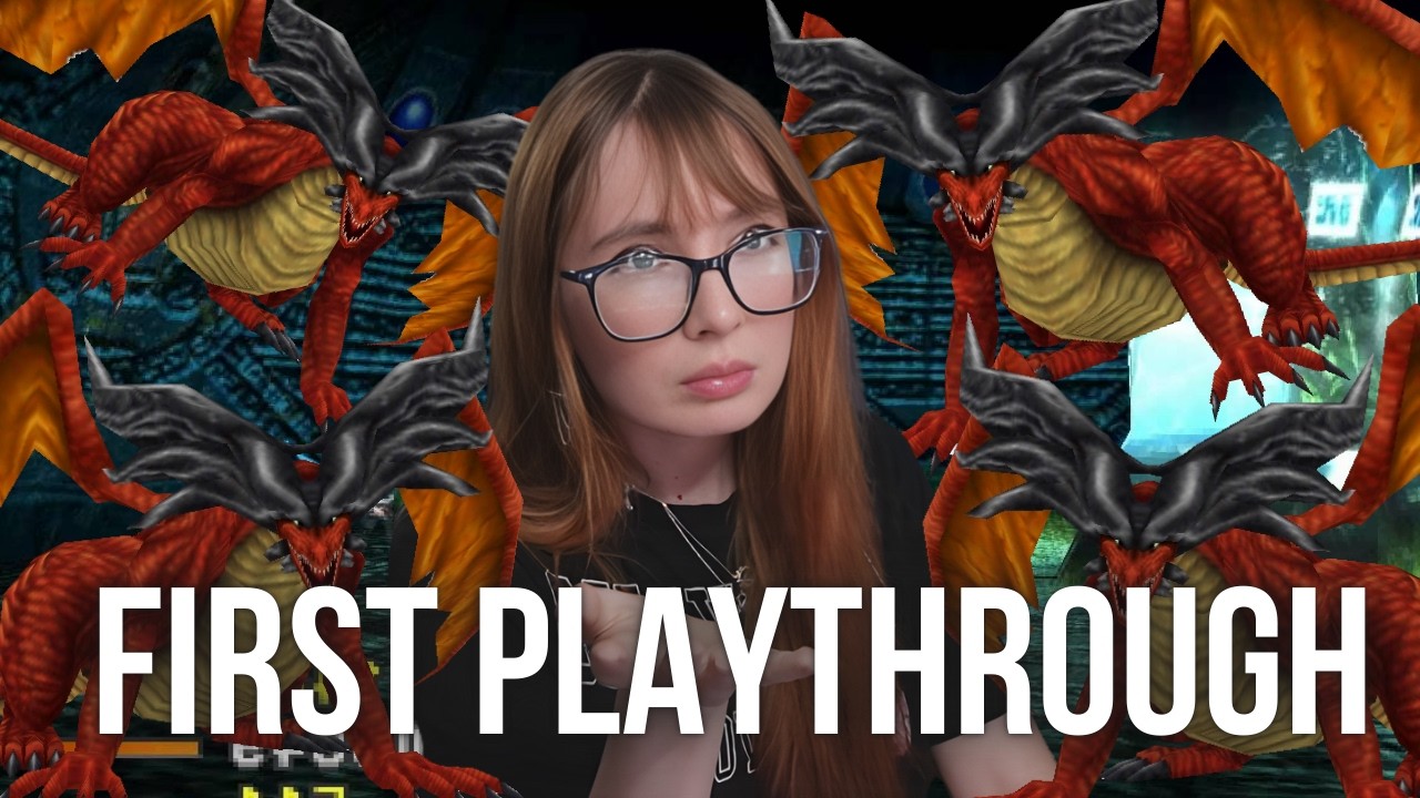 first playthrough - Final Fantasy VIII - and A LOT of red dragons