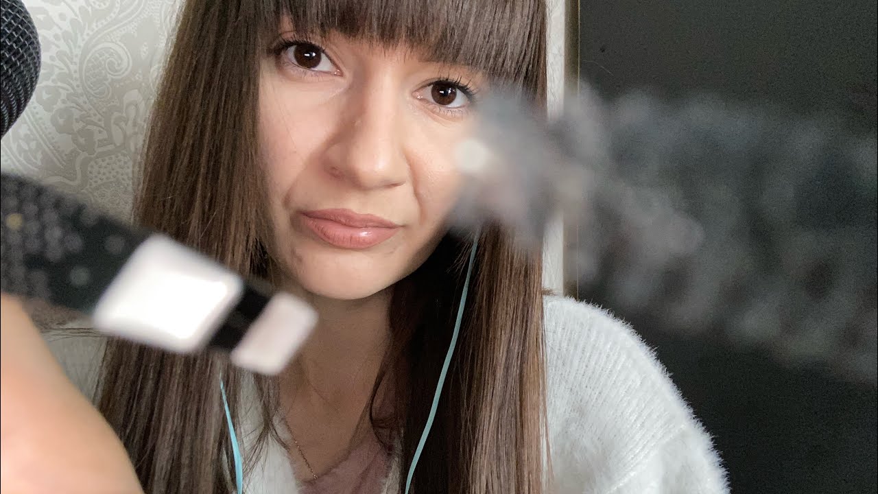 АСМР/ASMR сниму реснички / липкий шепот