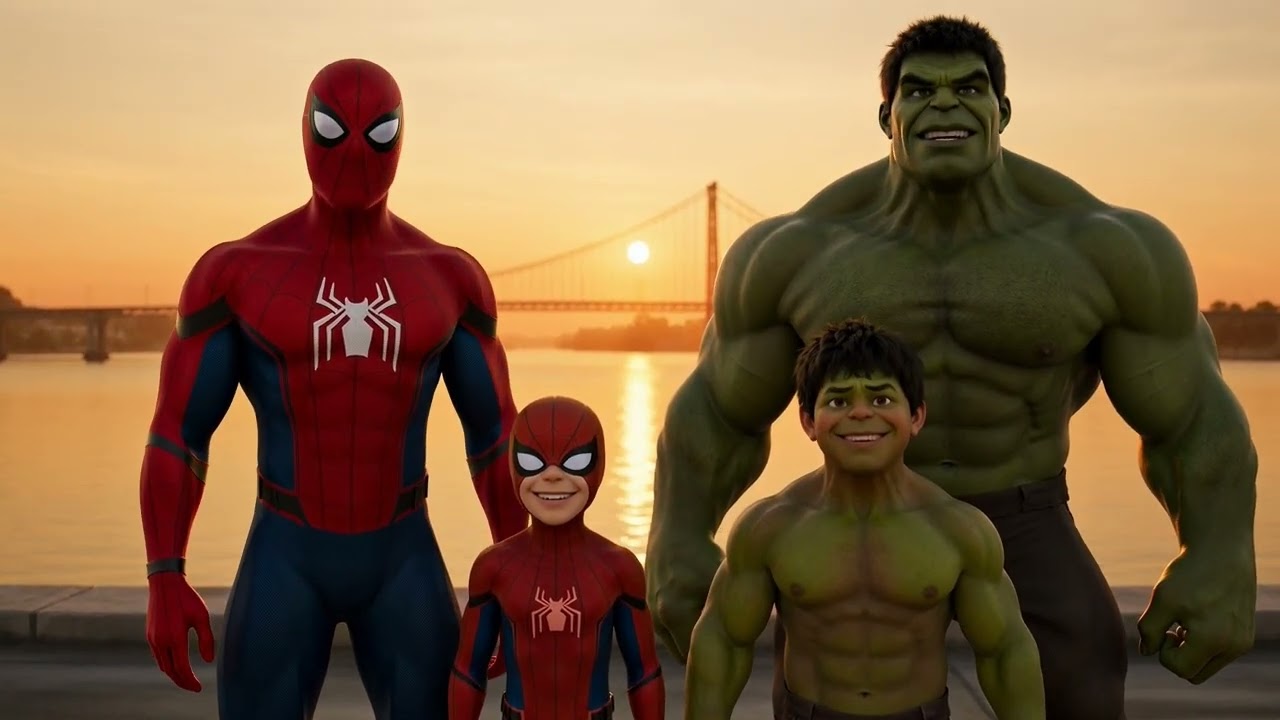 Spider-Man’s Kid Falls… Hulk’s Son Jumps After