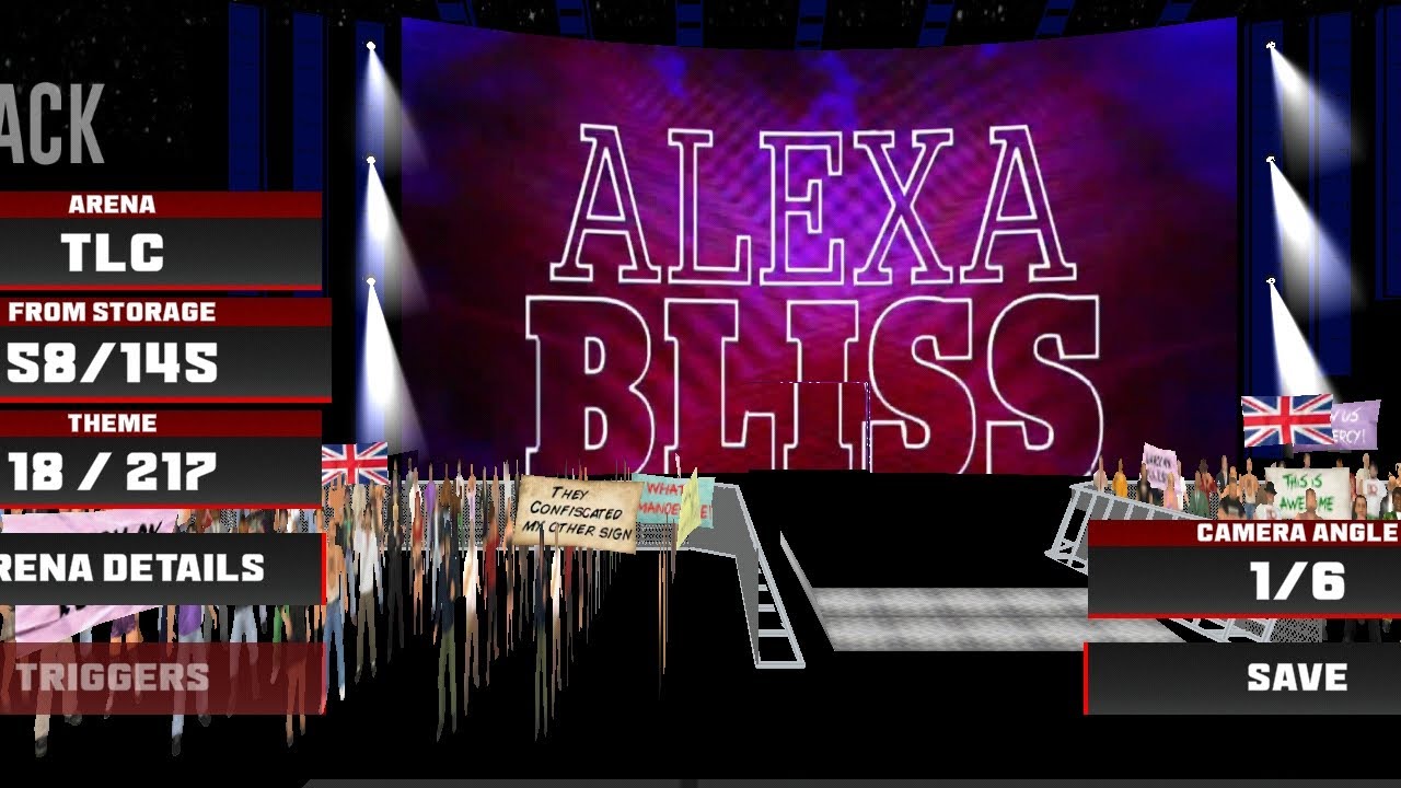 ALEXA BLISS ROYAL RUMBLE TRON FOR WRESTLING EMPIRE FOREVER