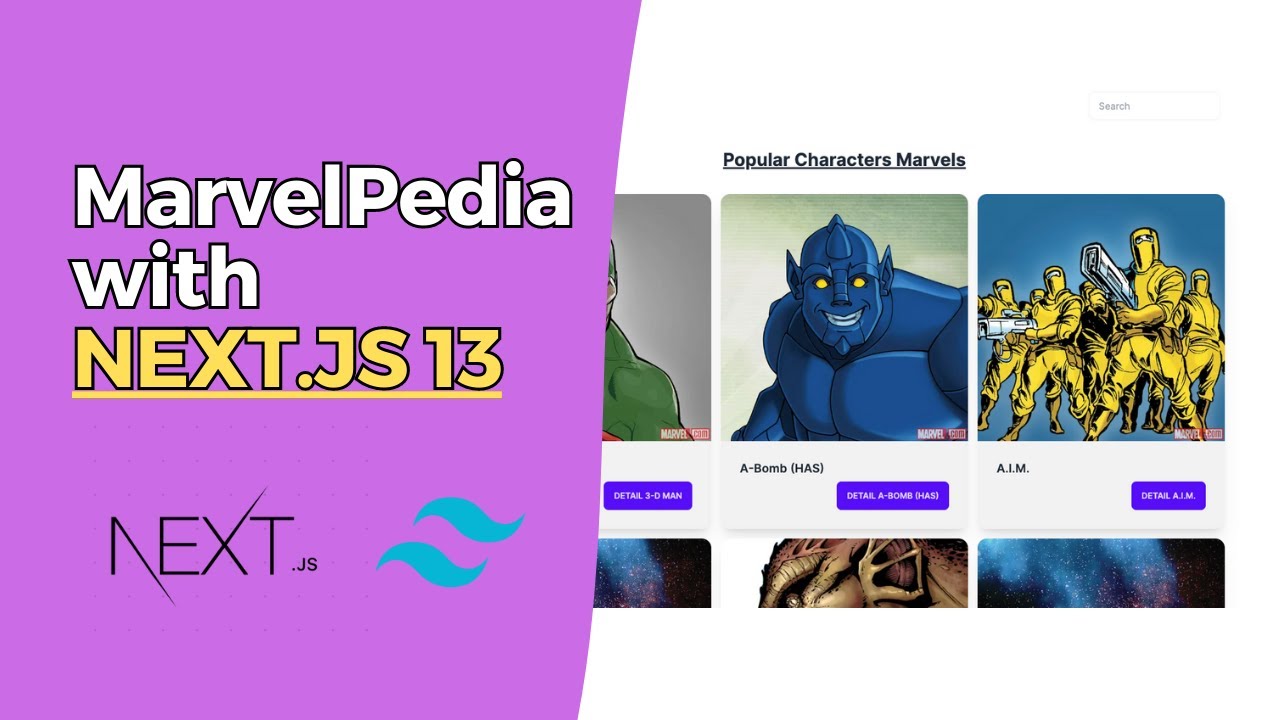 Building a Marvel-Pedia App: Next.js 13 Project