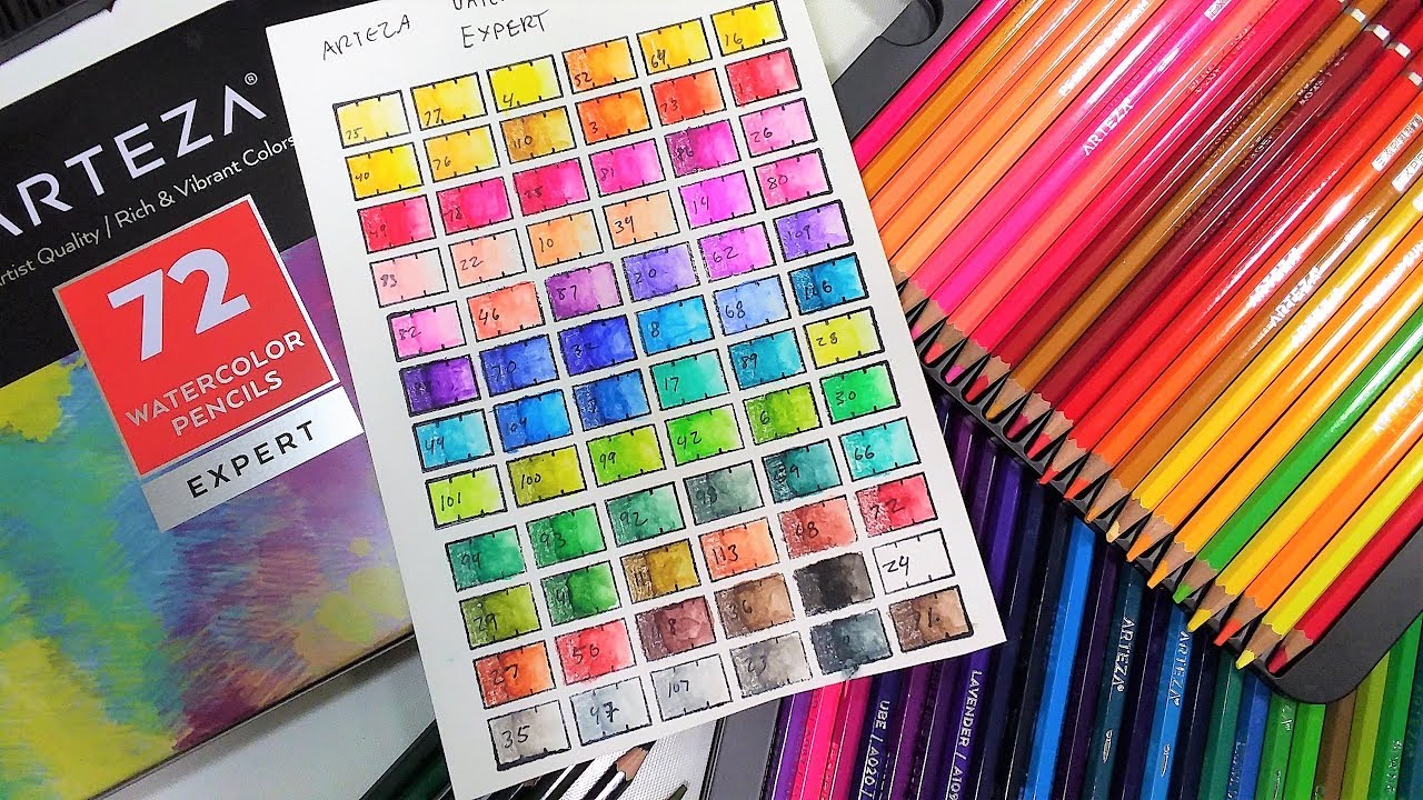 Worth the money? Arteza Watercolor Pencil Review