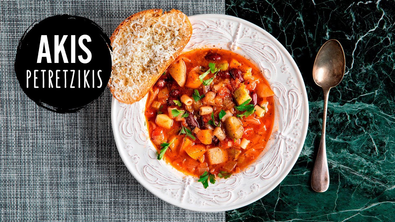 Minestrone Soup | Akis Petretzikis
