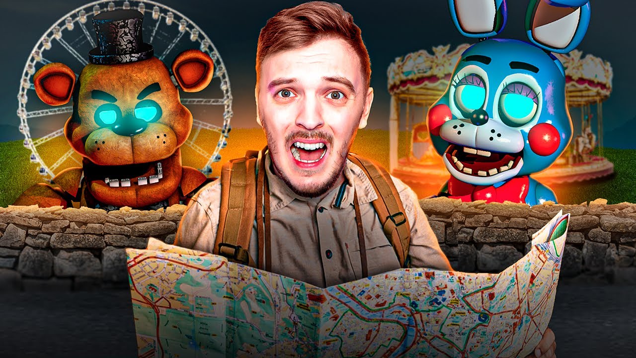 PASSER UNE NUIT DANS UN PARC D'ATTRACTION FNAF ?!