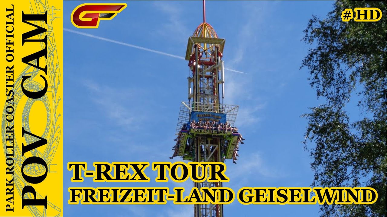 Tour T Rex - On Ride / POV CAM - Freizeit Land Geiselwind