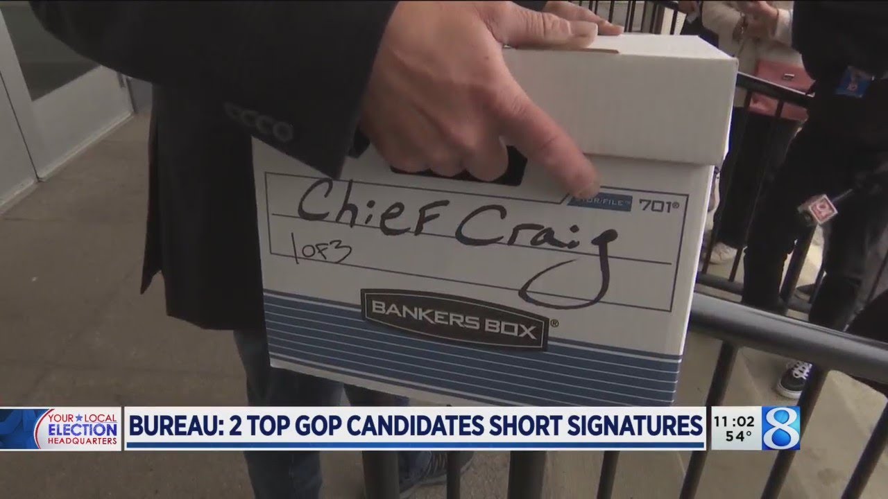 State bureau finds fraud, 5 GOP gov candidates short signatures