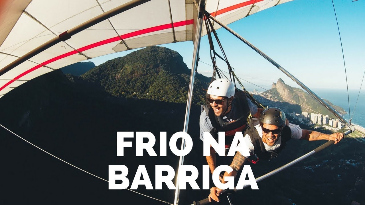 Voo Duplo de Asa delta no Rio de Janeiro