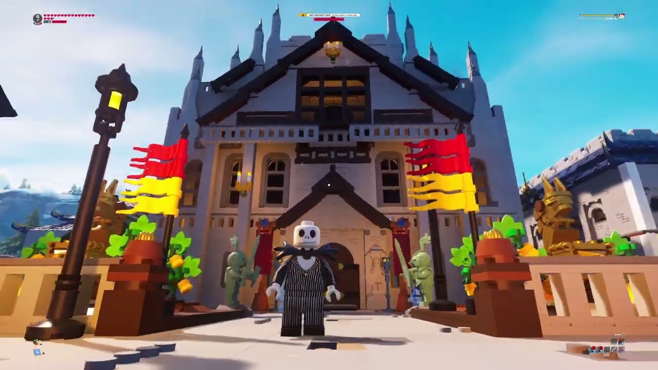 HUGE CASTLE in Lego Fortnite!