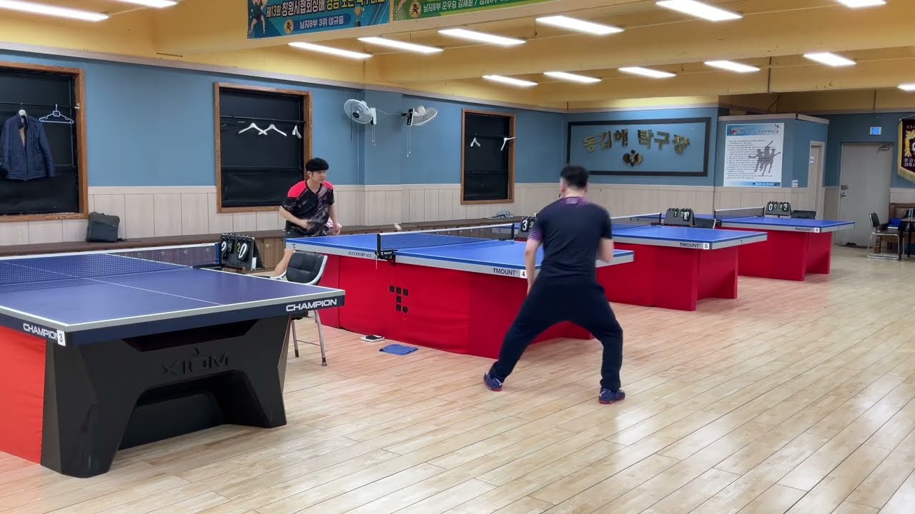 2025. 4.15 동김해탁구장 화요리그 결승 김효동4 VS 김세규6