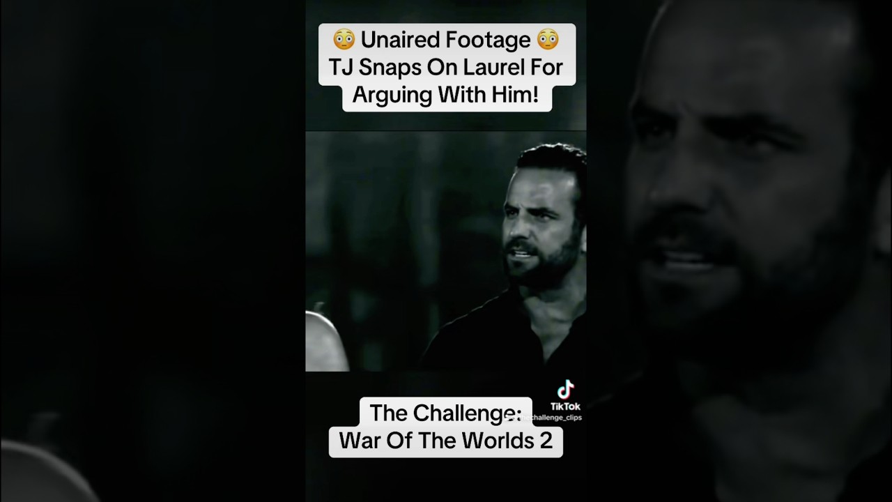 TJ snaps on Laurel on The Challenge #thechallenge #mtvthechallenge #thechallengemtv #shorts #fyp