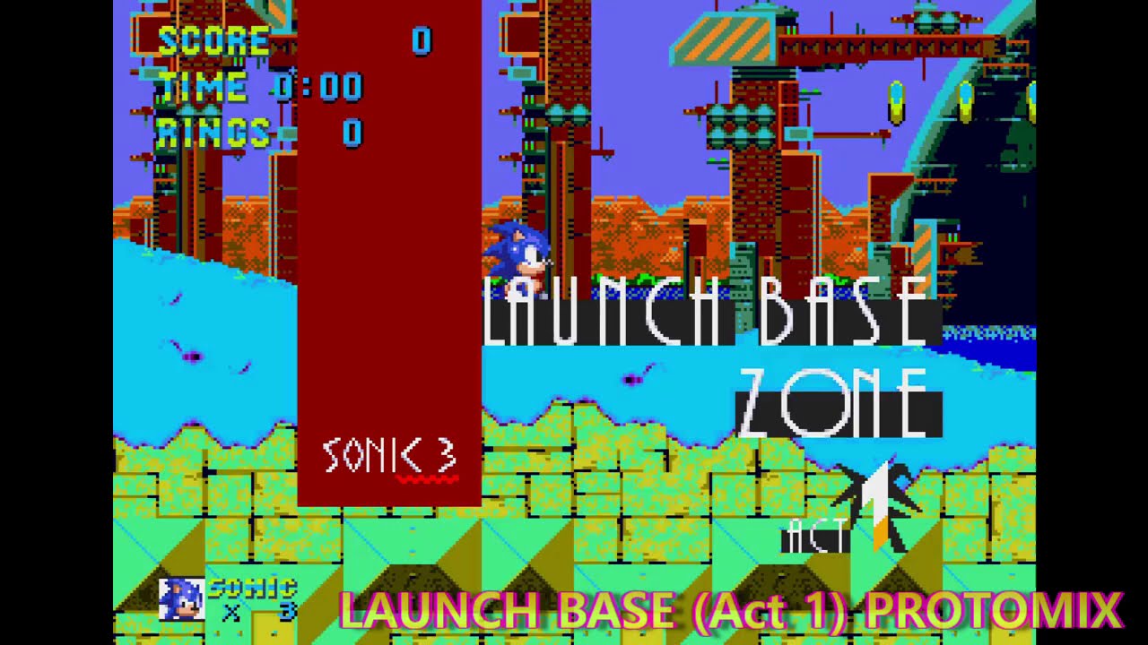 [Prototype] Sonic 3 & Knuckles: Launch Base Zone Act 1, Remix | Vivia