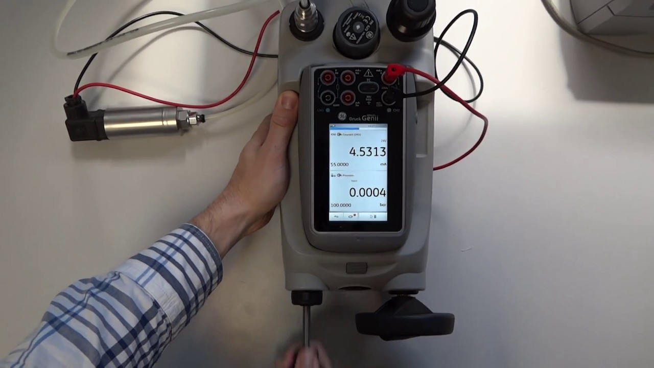 DPI 620 : IV Calibration de pression