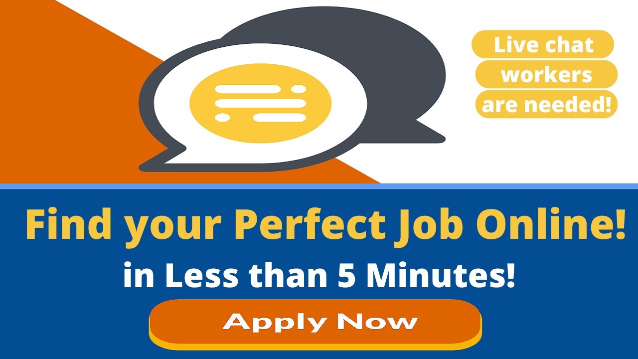 Find your Perfect Online job in less than 5 MINUTES!
