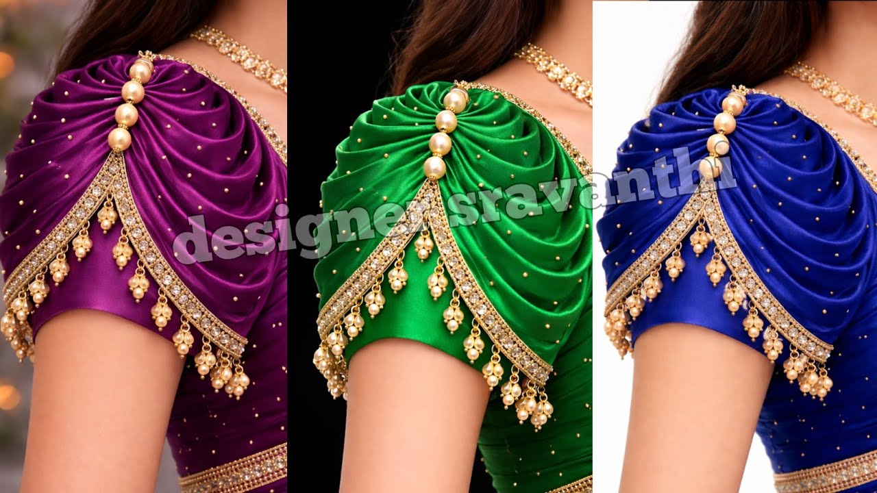 New Model Blouse Sleeves Design | Must Try Trend 2026