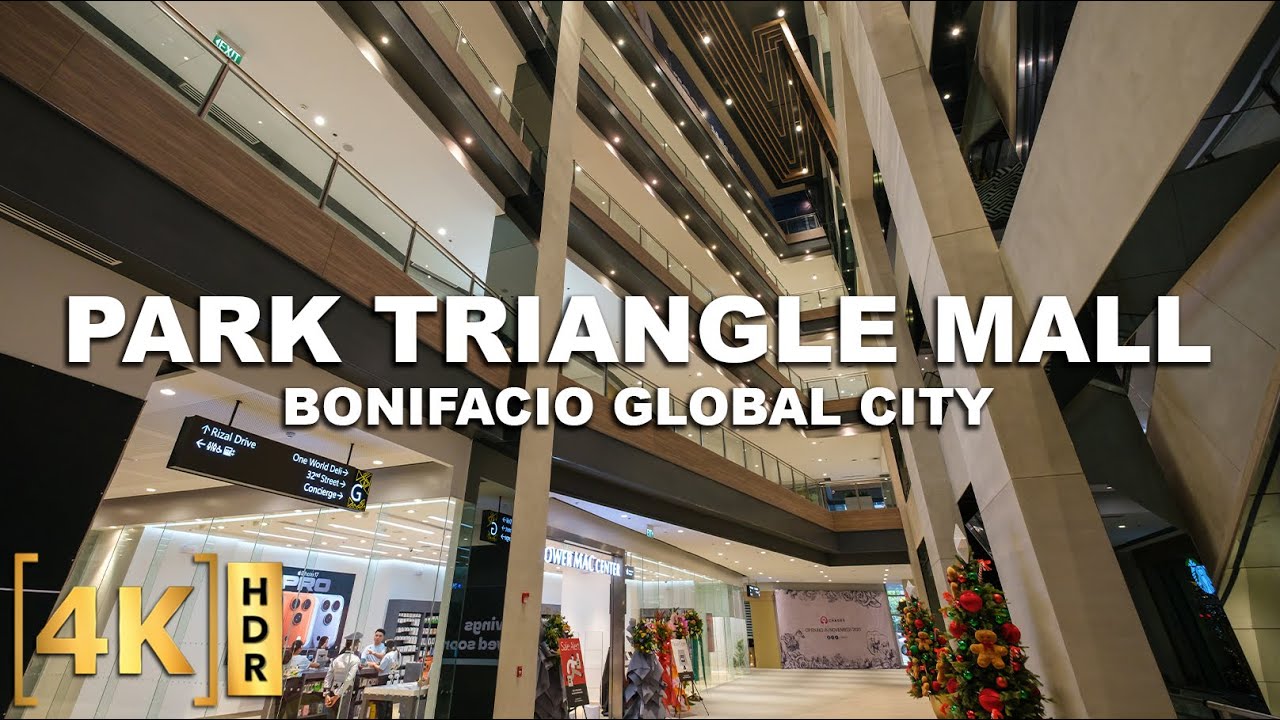 NOW OPEN! The NEWEST MALL in BGC is Here! PARK TRIANGLE MALL Full Walking Tour | Taguig, Philippines