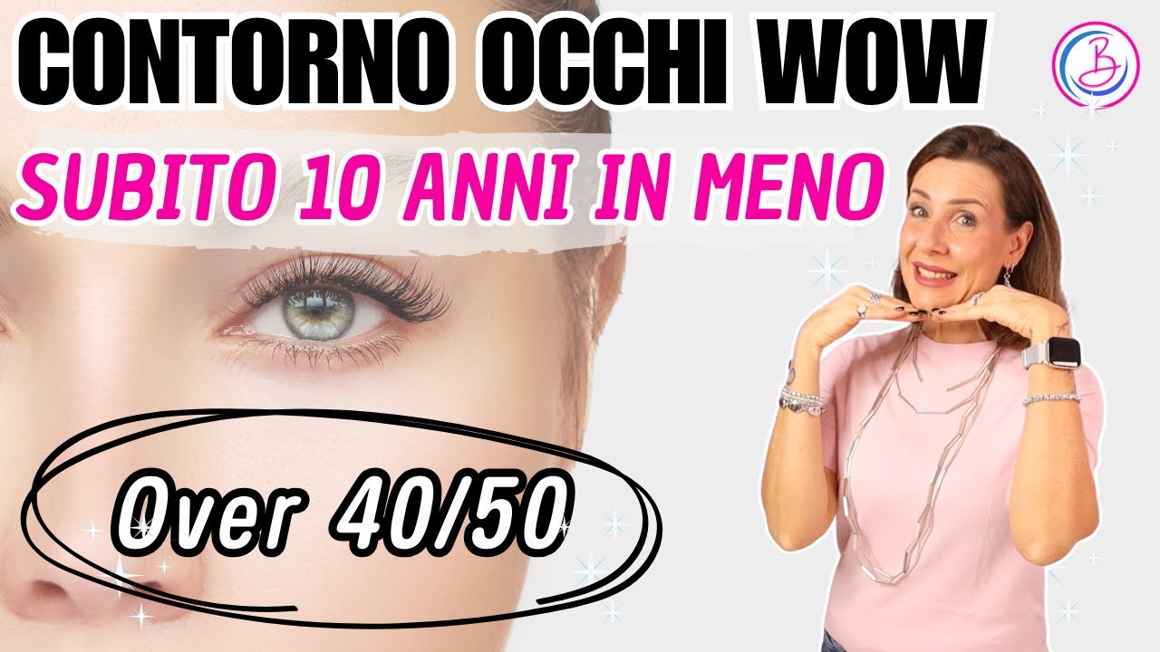 Il segreto per occhi giovani anche dopo i 50!