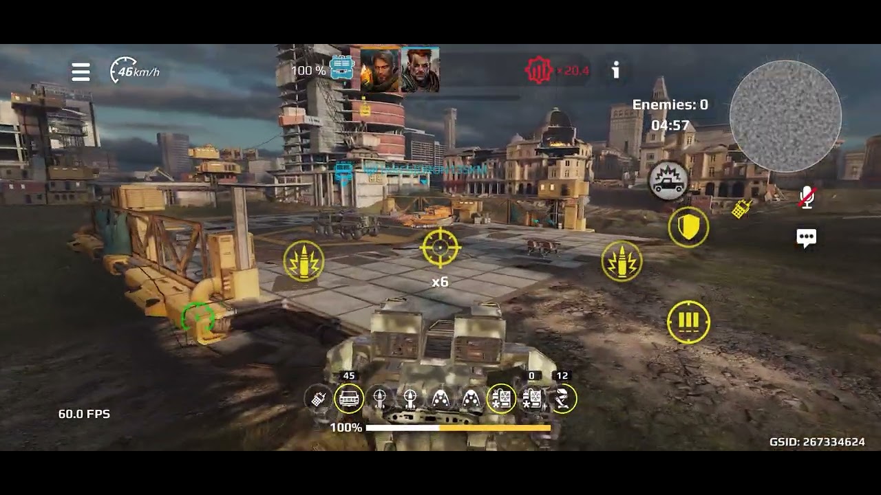 Crossout mobile with Fang Zanitous 🐺😎￼