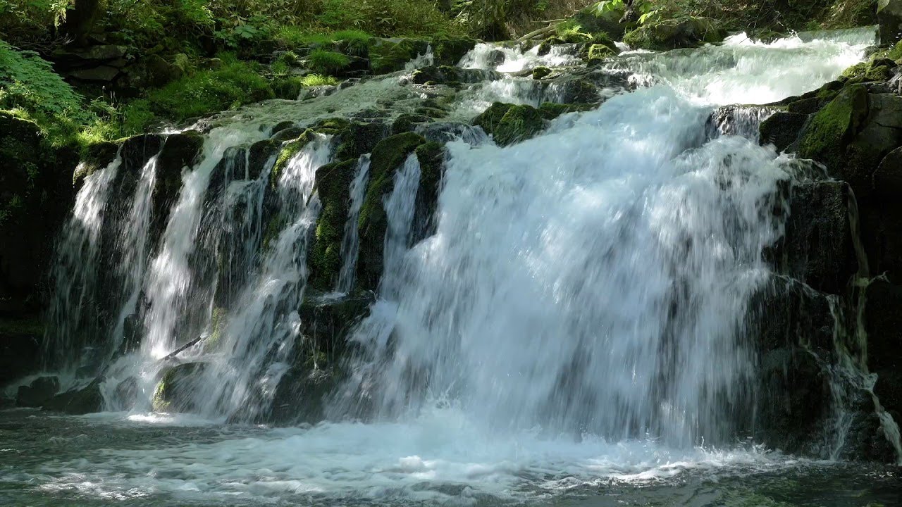 Sleep to the Soothing Sounds of a Powerful Waterfall - Relaxing White Noise for Deeper Sleep 1Hours
