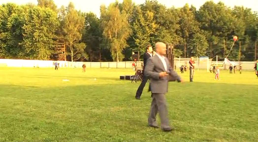 Стебник.Відкриття стадіону 2012рік