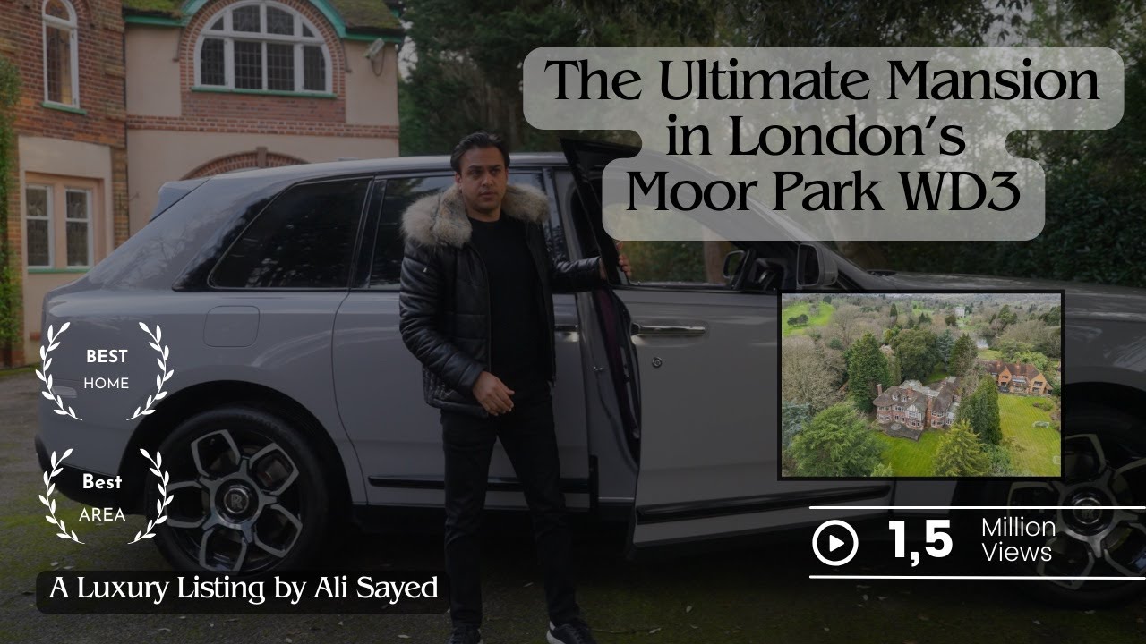 The ultimate mansion in LONDON'S Moor Park.