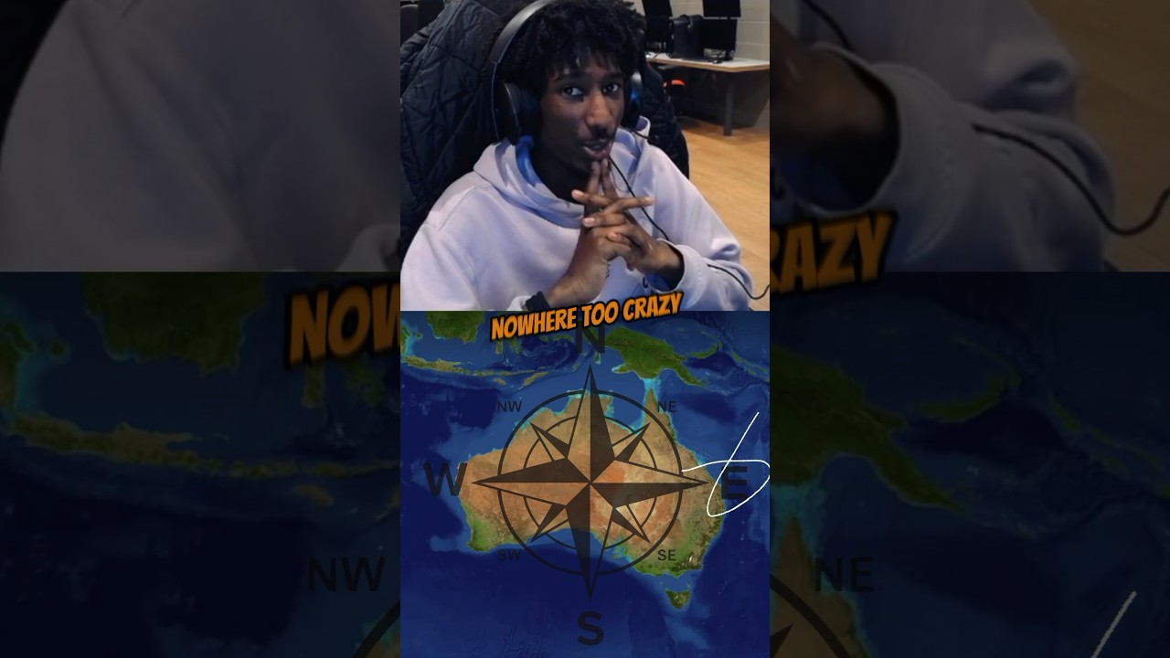 Australian Streamer? #funny #reaction #comedy #yapping #streamer #twitch