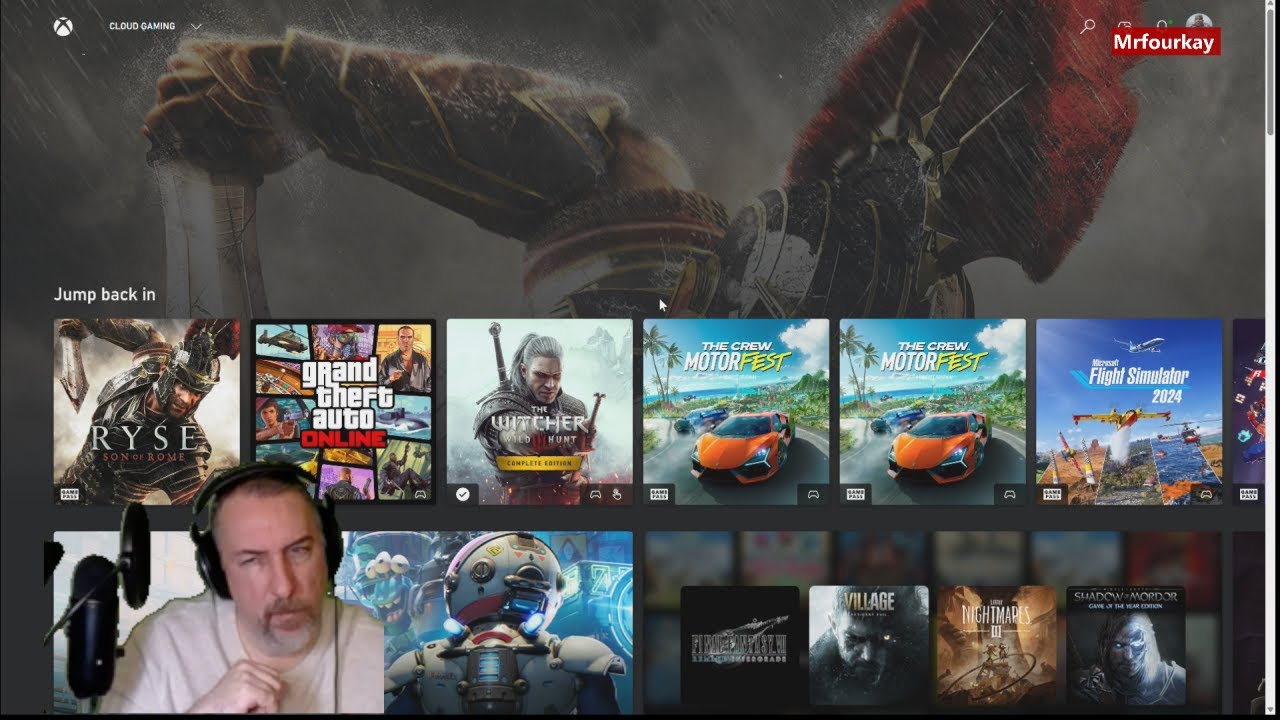 Новый пользовательский интерфейс XBOX Cloud через браузер #xboxgamepass #xbox #xboxseriesx
