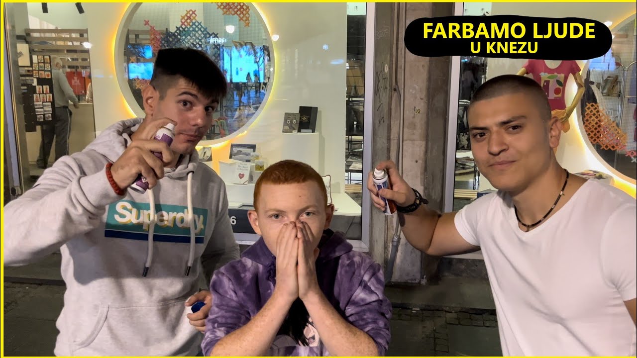 RIDJI FARBA LJUDE u KNEZU - FARBAMO POLICIJU --- w/ RIDJI i STANKOVICCC