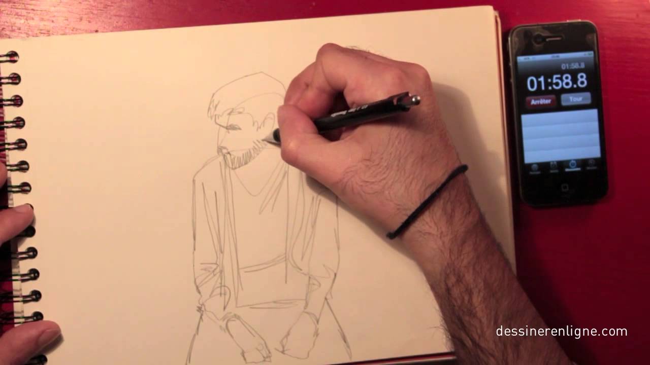 Réaliser un croquis en 3 minutes - Dessinerenligne.com