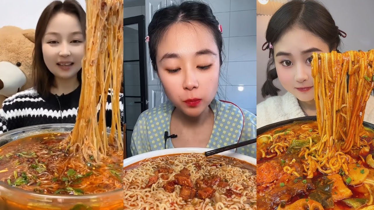 [ MUKBANG ASMR ] Ep 11 Massive Fire Noodles Challenge!! 🔥 | No Talking ASMR Eating Show 