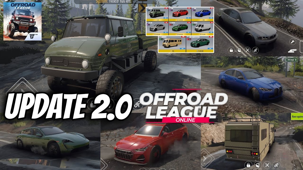 I Purchased All New Vehicles | OffRoad League Online: New Update 2.0 !! @RoosterGames @Devils2999