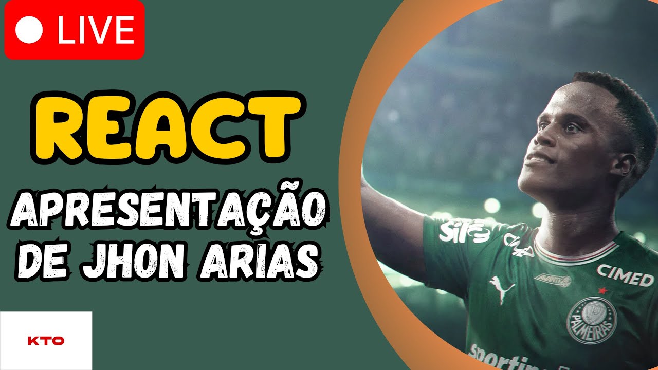 REACT APRESENTAÇÃO DE JHON ARIAS