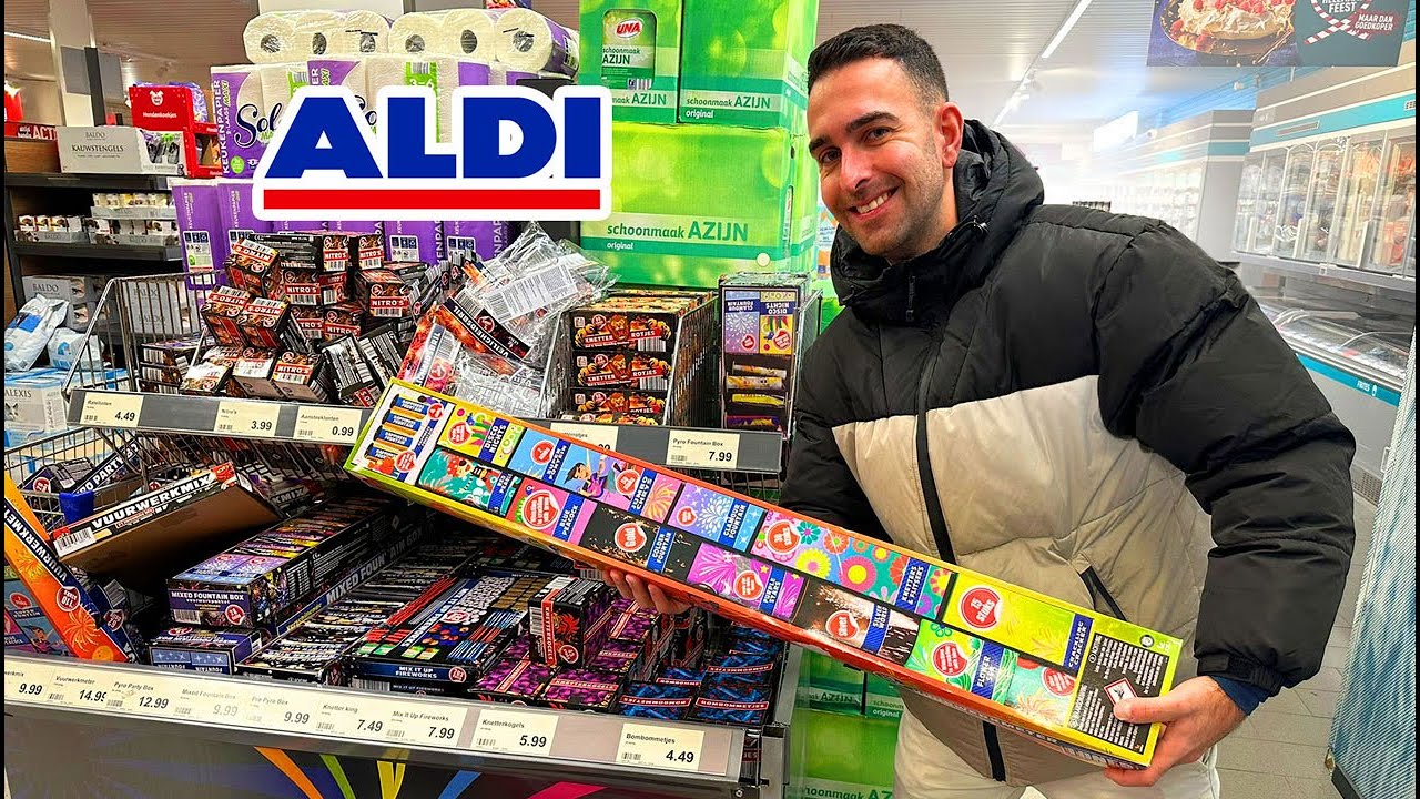 ALDI VUURWERK ALLES KOPEN EN AFSTEKEN!