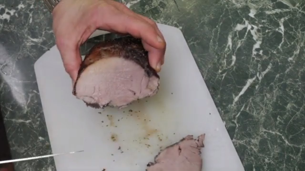 preparazione arrosto di cinghiale