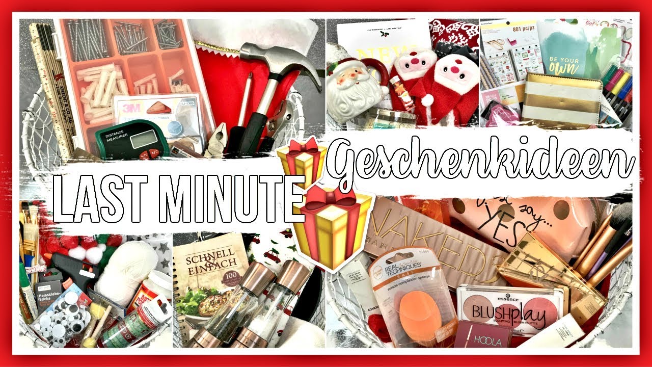 LAST MINUTE GESCHENKIDEEN - 12 Geschenkk&ouml;rbe und Sets f&uuml;r JEDEN ⎮Mel-mas #10🎄⎮weeklyMel