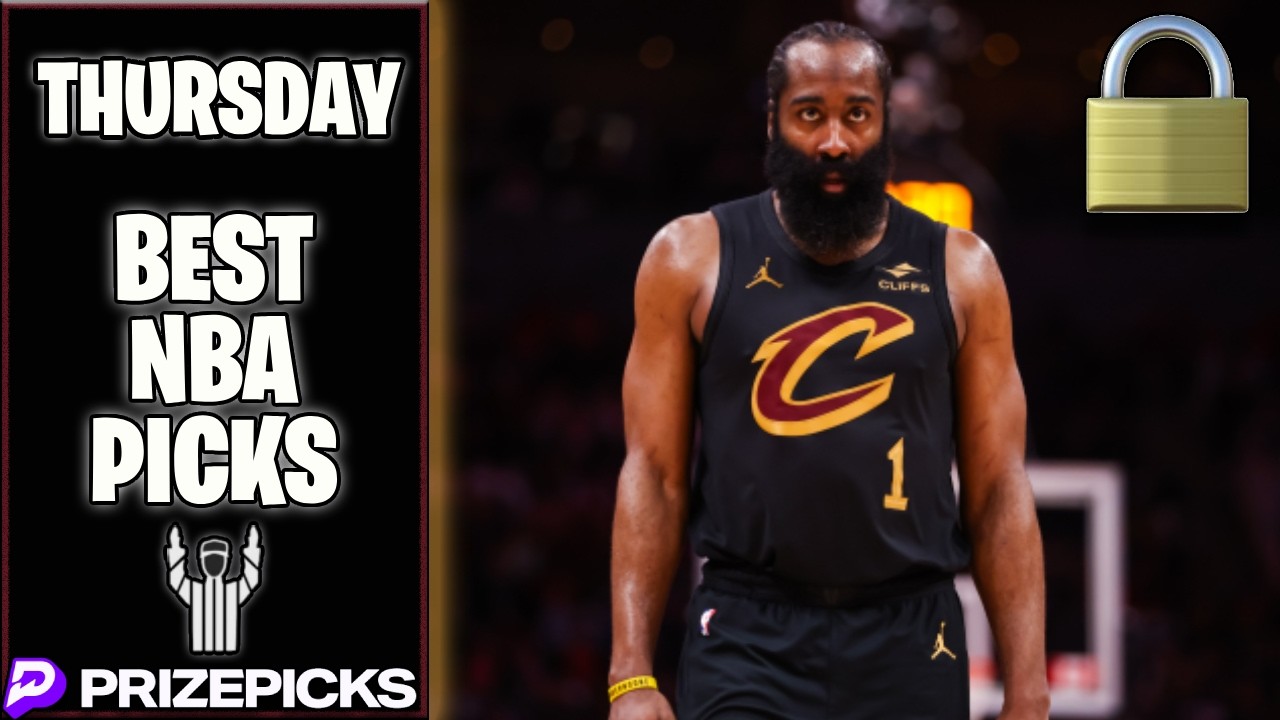 (8-2 RUN!🔥) BEST NBA PRIZEPICKS | THURSDAY | 05/07/26 | FREE NBA PICKS Predictions, & Player Props