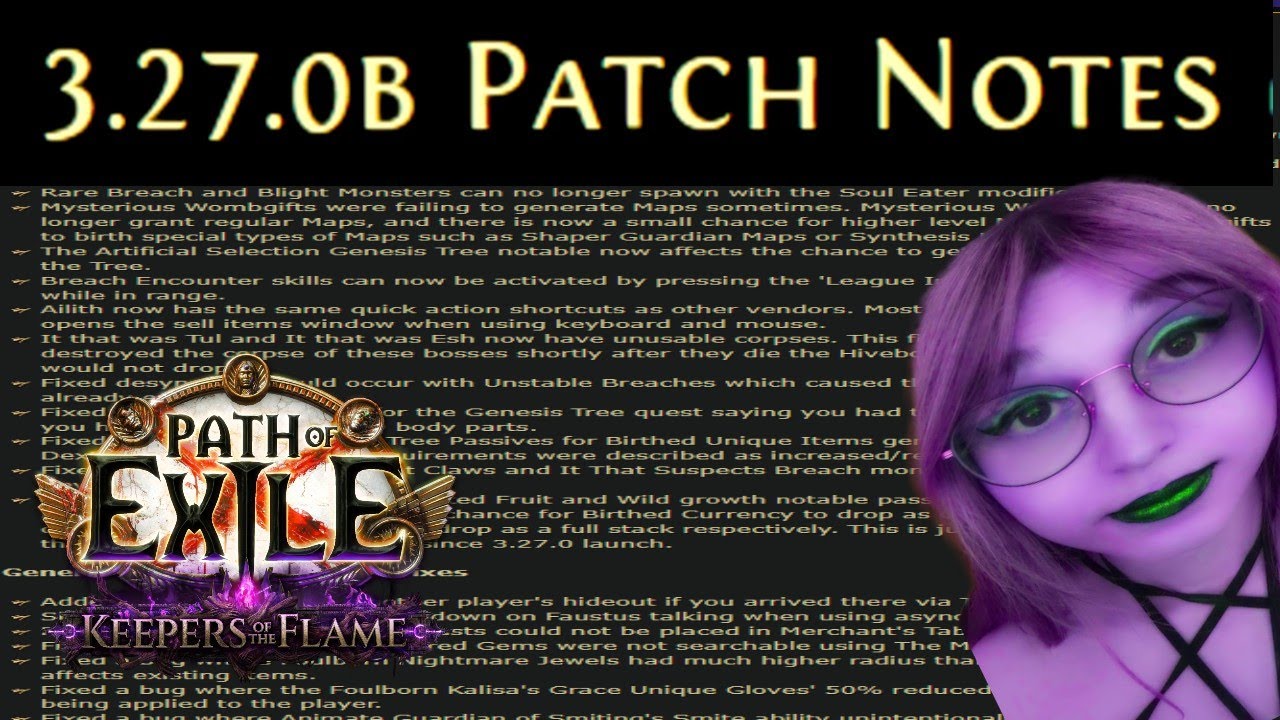 PoE 3.27 First Big Patch - Slow Builds Saved?