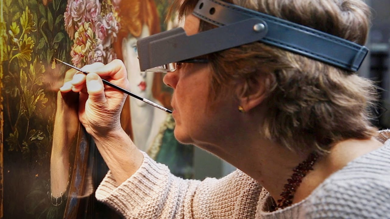 The Conservation of D G Rossetti’s ‘La Ghirlandata’ and its frame (at Guildhall Art Gallery)